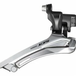 Drivetrain Shimano 105 FD-5700 Front Derailleur 2 X 10 - Black - Band / Braze