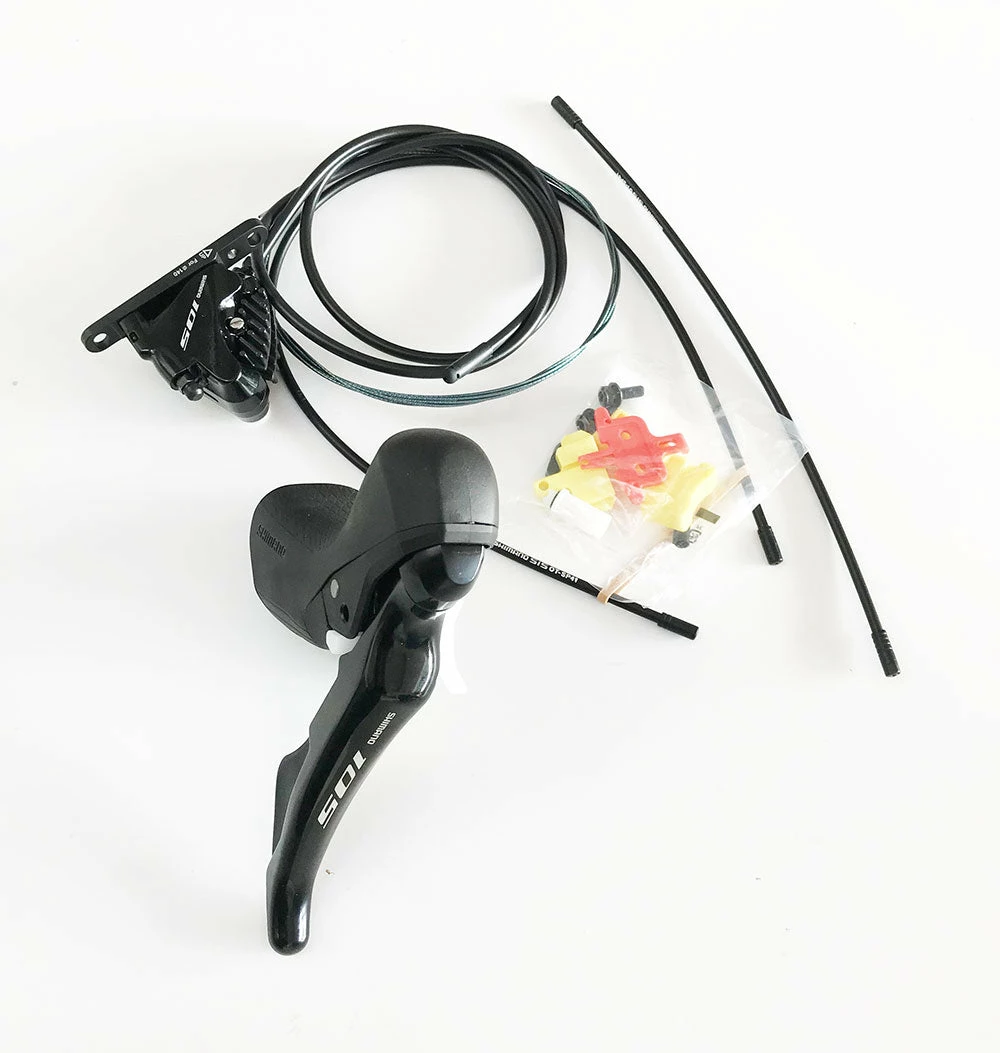 New 👏 Shimano 105 R7020 Hydraulic Brake / Gear Shifter Black ✨ 3 Shimano 105 R7020 Hydraulic Brake / Gear Shifter Black