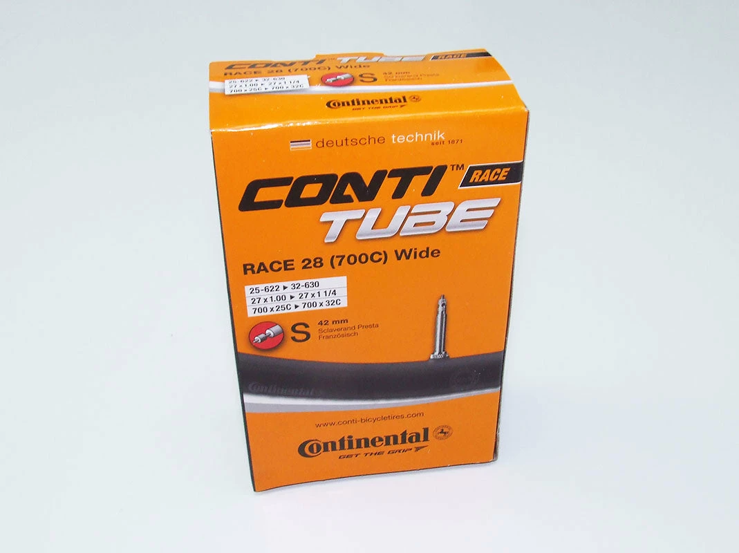 Outlet 😍 Continental Race 28 - WIDE - Road Bike Inner Tube 700 X 25-32 Presta 42mm ⭐ 1 Continental Race 28 - WIDE - Road Bike Inner Tube 700 X 25-32 Presta 42mm