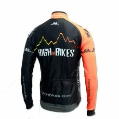 High On Bikes V5 - Long Sleeve Cycling Jersey Clothing
