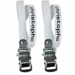 Drivetrain Zefal Christophe 516 Leather - Road / Track Bike Toe Straps