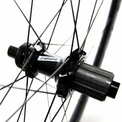 Premium Gifts Vittoria Elusion 42 Carbon Disc Wheels / Centerlock / Shimano / Bolt Through