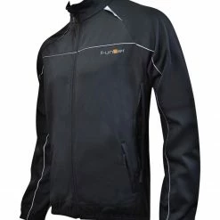 Clothing Funkier TPU Waterproof Windstopper Cycling Jacket - J1314 - Black