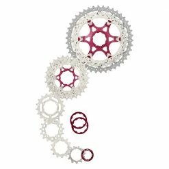 Sunrace MX8 - 11 Speed - MTB Cassette - 11-46 - Silver