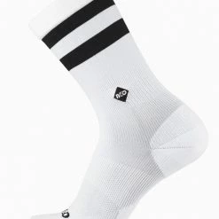 M2O Stripe Crew Plus Socks