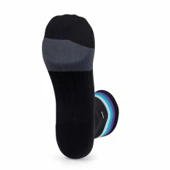 M2O Stripe Crew Plus Socks