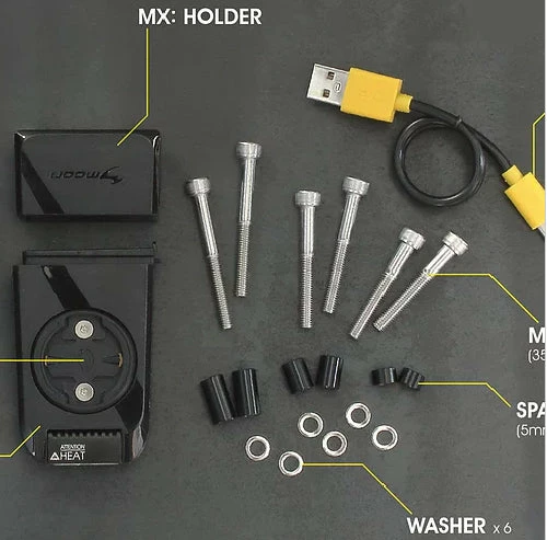 Best Sale ⭐ Moon MX GPS Mount Front Light - Stem Mount Accessories 🌟 2 Moon MX GPS Mount Front Light - Stem Mount Accessories
