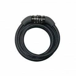 Master Lock Coiled Steel Cable - Combination - 1200mm X 8mm - 8143 Accessories