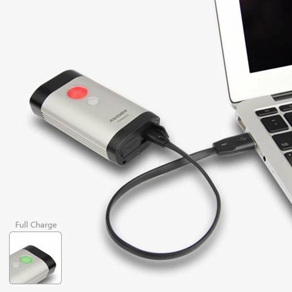 Cheap โ Ravemen PR600 Front Light - USB Rechargeable - Silver Accessories ๐งจ 3 Ravemen PR600 Front Light - USB Rechargeable - Silver Accessories