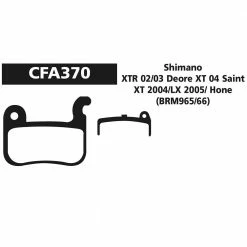 EBC - CFA370 - Green - Shimano XT XTR LX Hone Mini Disc Brake Pads