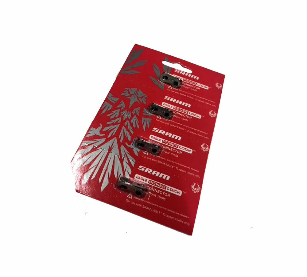 Brand new 🛒 Sram Eagle 12 Speed Power Lock Chain Links - 4 Piece - Silver Drivetrain 🧨 1 Sram Eagle 12 Speed Power Lock Chain Links - 4 Piece - Silver Drivetrain