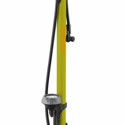 Accessories IceToolz Steel Barrel Dual Valve Floor Pump A451 - Yellow
