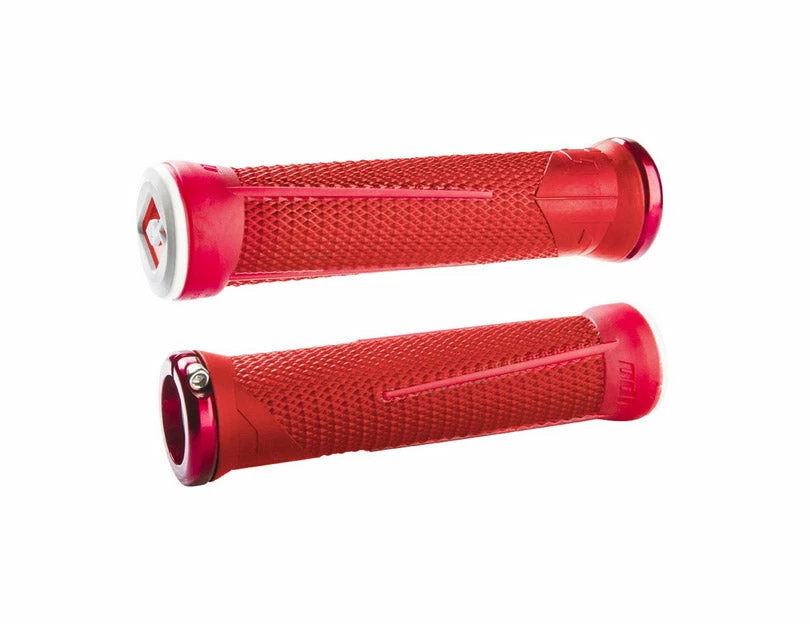 Cheap 😀 ODI AG-1 Aaron Gwin Lock On MTB Handlebar Grips Controls 🎁 2 ODI AG-1 Aaron Gwin Lock On MTB Handlebar Grips Controls