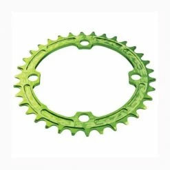 Race Face Narrow Wide Single Chainring - 104mm - Green Drivetrain