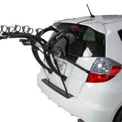Accessories Saris Bones EX - 3 Bike Carrier Car Boot Fitting Rack - Black
