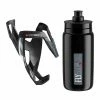 Elite Custom Race Plus Water Bottle Cage & Fly 550ml Bottle