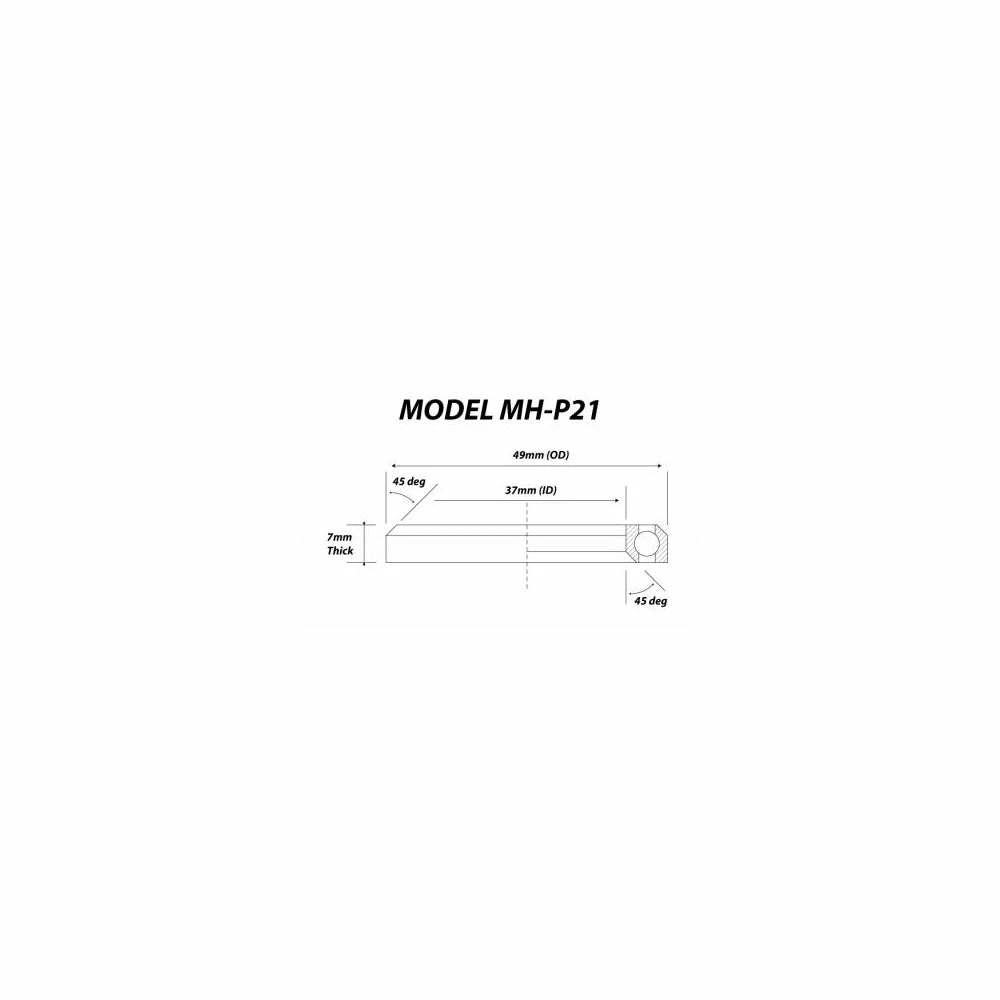 Cheap ⌛ VP Components 1.1/4" Headset Bearings MH-P21 - 49x37x7-45/45 Controls 🎉 1 VP Components 1.1/4" Headset Bearings MH-P21 - 49x37x7-45/45 Controls