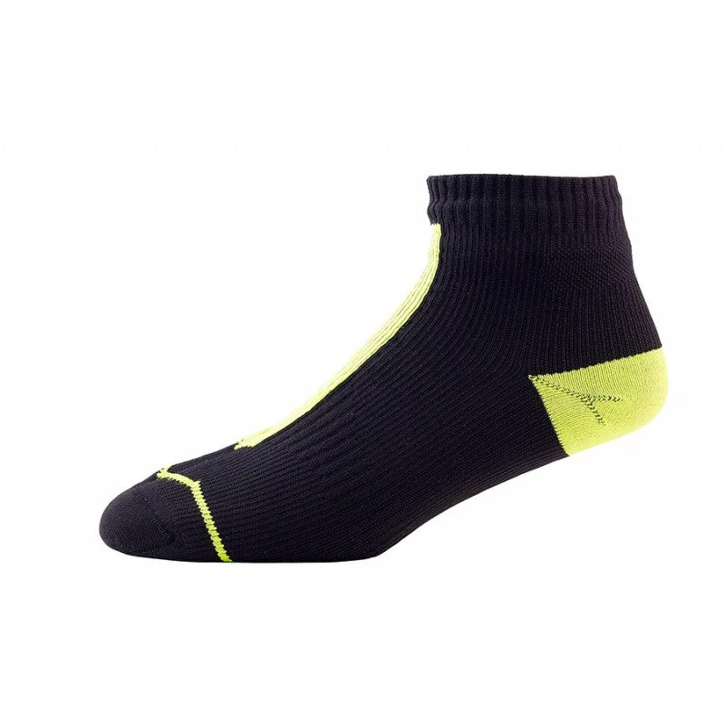 Cheapest 🌟 Clothing SealSkinz Road Socklet - Black / Yellow 👍 1 Clothing SealSkinz Road Socklet - Black / Yellow