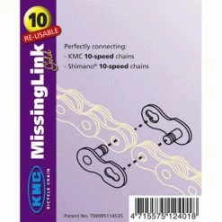 KMC 10 Missing Link For KMC Or Shimano 10 Speed Chain - Gold