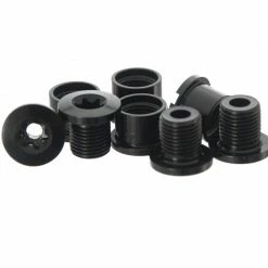 Race Face Alloy Chainring Bolt / Nut Pack - Torx - Black X 4 Drivetrain