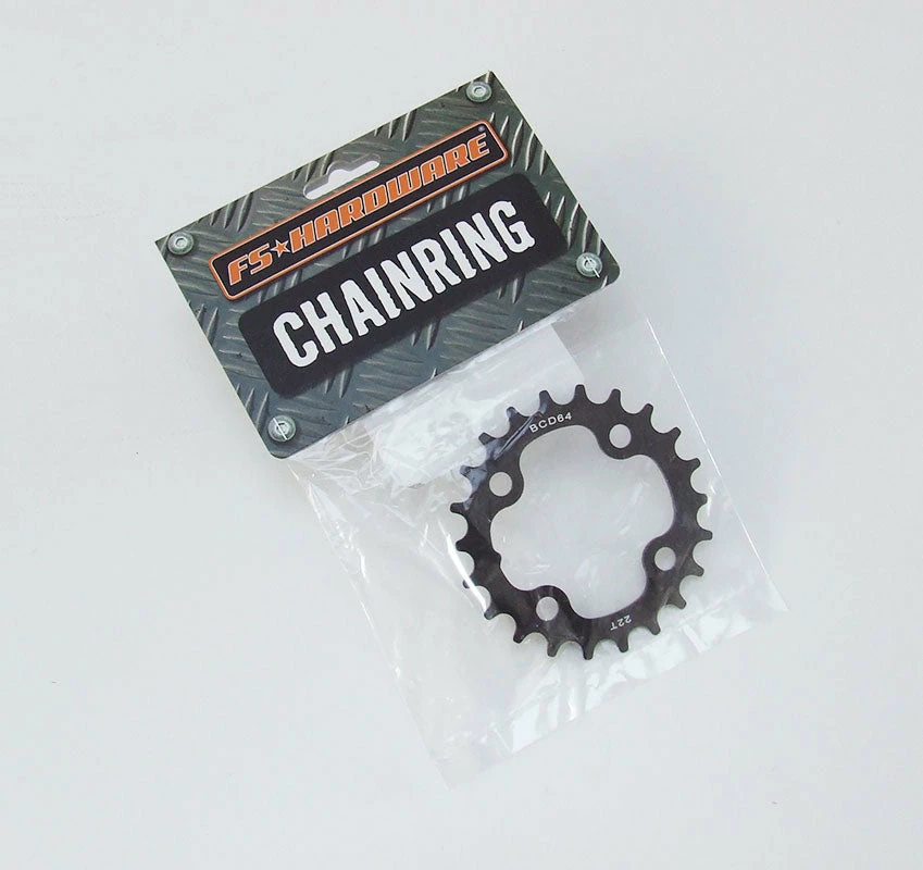 Best Pirce 💯 Fat Spanner Drivetrain FS Hardware Mountain Bike Alloy Inner Chainring - 22T - 64mm - 4 Bolt 😉 1 Fat Spanner Drivetrain FS Hardware Mountain Bike Alloy Inner Chainring - 22T - 64mm - 4 Bolt