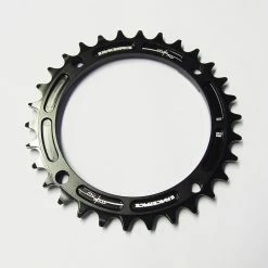 Race Face Narrow Wide Single Chainring - 104mm - Black Drivetrain