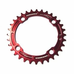 Drivetrain Race Face Narrow Wide Single Chainring - 104mm - Red