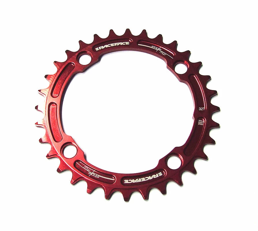 Brand new 🔥 Drivetrain Race Face Narrow Wide Single Chainring - 104mm - Red ❤️ 2 Drivetrain Race Face Narrow Wide Single Chainring - 104mm - Red
