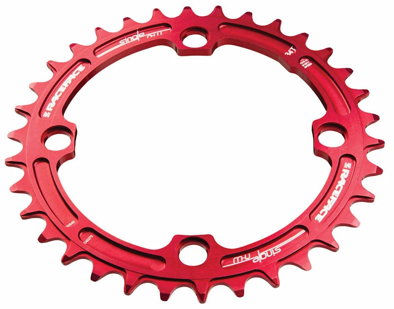 Brand new 🔥 Drivetrain Race Face Narrow Wide Single Chainring - 104mm - Red ❤️ 5 Drivetrain Race Face Narrow Wide Single Chainring - 104mm - Red