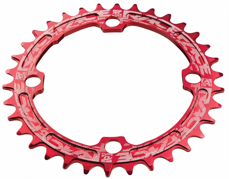 Brand new 🔥 Drivetrain Race Face Narrow Wide Single Chainring - 104mm - Red ❤️ 6 Drivetrain Race Face Narrow Wide Single Chainring - 104mm - Red