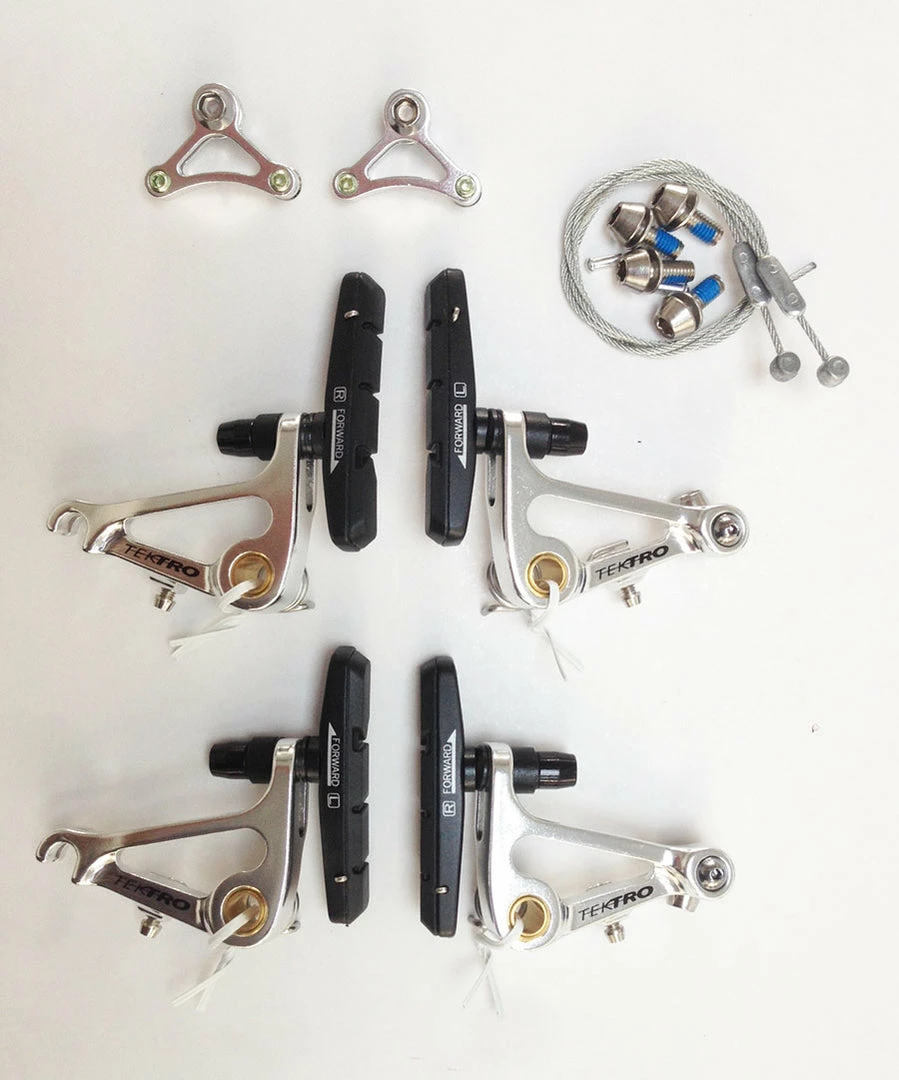 Outlet 😍 Tektro CR720 Cyclo Cross Bike Cantilever Brakes - Front & Rear ⌛ 2 Tektro CR720 Cyclo Cross Bike Cantilever Brakes - Front & Rear