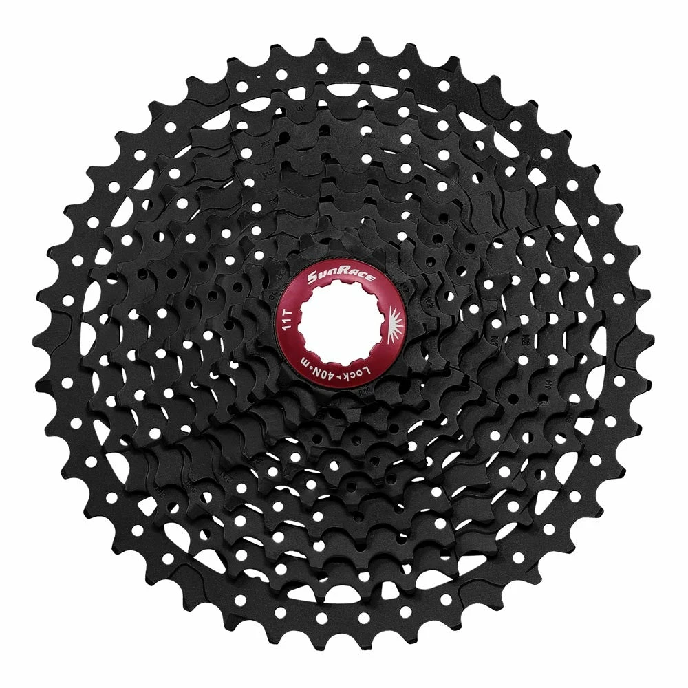 New 🤩 Drivetrain Sunrace MX8 - 11 Speed - MTB Cassette - 11-42 - Black 🔔 1 Drivetrain Sunrace MX8 - 11 Speed - MTB Cassette - 11-42 - Black