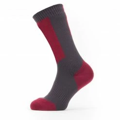 SealSkinz Waterproof Cold Weather Mid Length Socks + Hydrostop Clothing