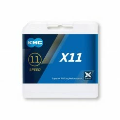 KMC X11 Chain - 11 Speed - 118L - Silver / Black