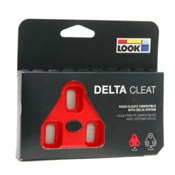 Look Delta Red Bi Material Road Bike Pedal Cleats Drivetrain