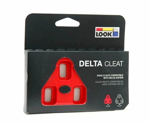 Discount ❤️ Look Delta Red Bi Material Road Bike Pedal Cleats Drivetrain 😍 1 Look Delta Red Bi Material Road Bike Pedal Cleats Drivetrain