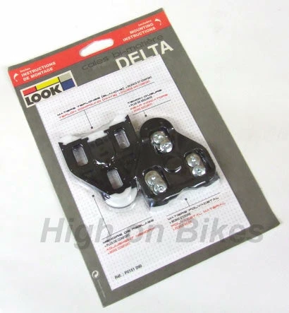 Cheapest ✨ Drivetrain Look Delta Black Fixed Road Bike Cleats ❤️ 1 Drivetrain Look Delta Black Fixed Road Bike Cleats