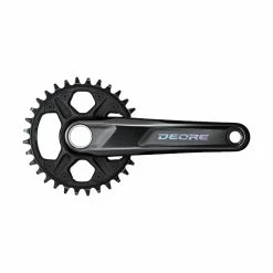 Drivetrain Shimano Deore FC-M6100 Crankset - 12 Speed - 52mm Chainline