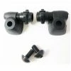 Unbranded Downtube Inline Gear Adjusters - Black