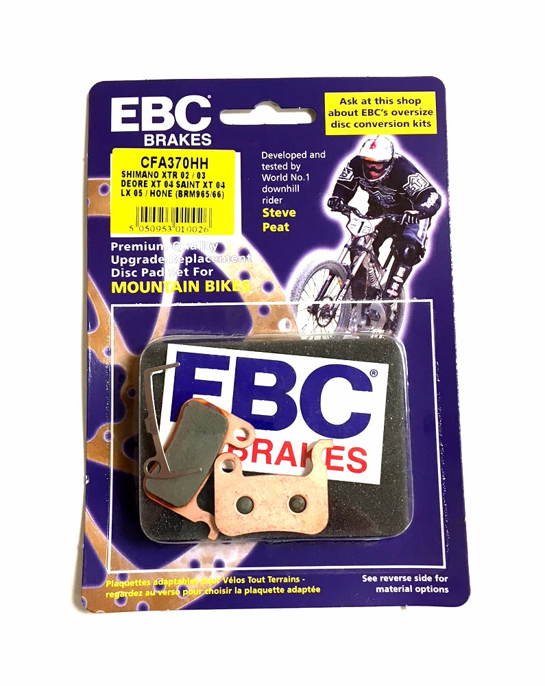 Hot Sale 🎁 EBC CFA370HH Gold Shimano XT XTR Hone Disc Brake Pads Brakes 🔔 1 EBC CFA370HH Gold Shimano XT XTR Hone Disc Brake Pads Brakes