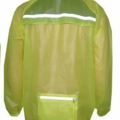 Funkier Stowaway Showerproof Cycling Jacket J1305 - Yellow