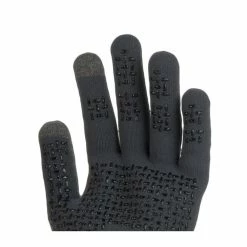 SealSkinz Waterproof All Weather Ultra Grip Knitted Gauntlet Gloves