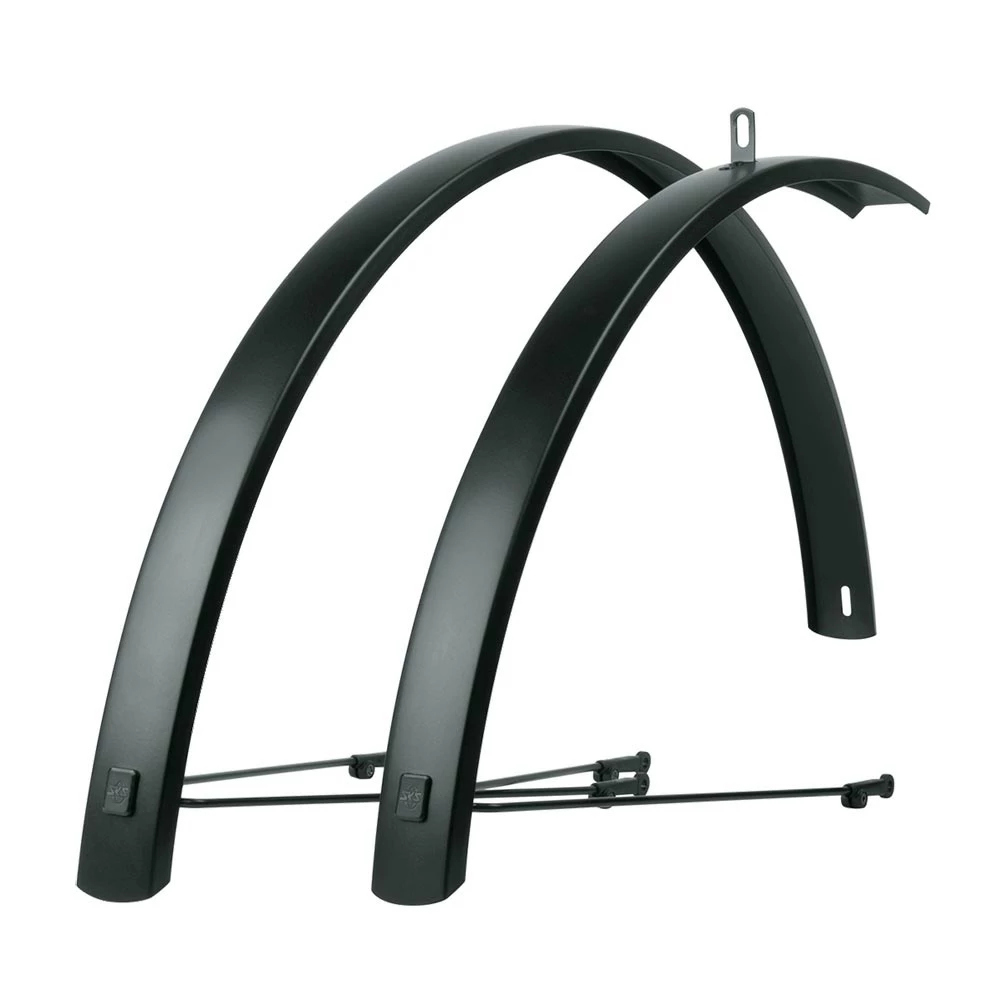 Cheap 😀 SKS Edge AL Aluminium Mudguards 28" 45mm Accessories 😍 1 SKS Edge AL Aluminium Mudguards 28" 45mm Accessories