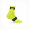 Giro Comp Racer Cycling Socks - Ankle - Yellow / Black Clothing