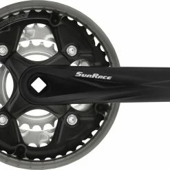 SunRace FCM500 Triple Chainset Square Taper - 7/8 Speed Drivetrain