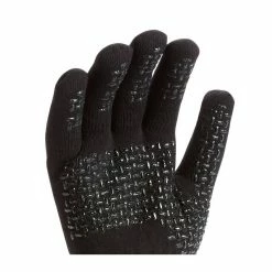 SealSkinz Waterproof All Weather Ultra Grip Knitted Gauntlet Gloves