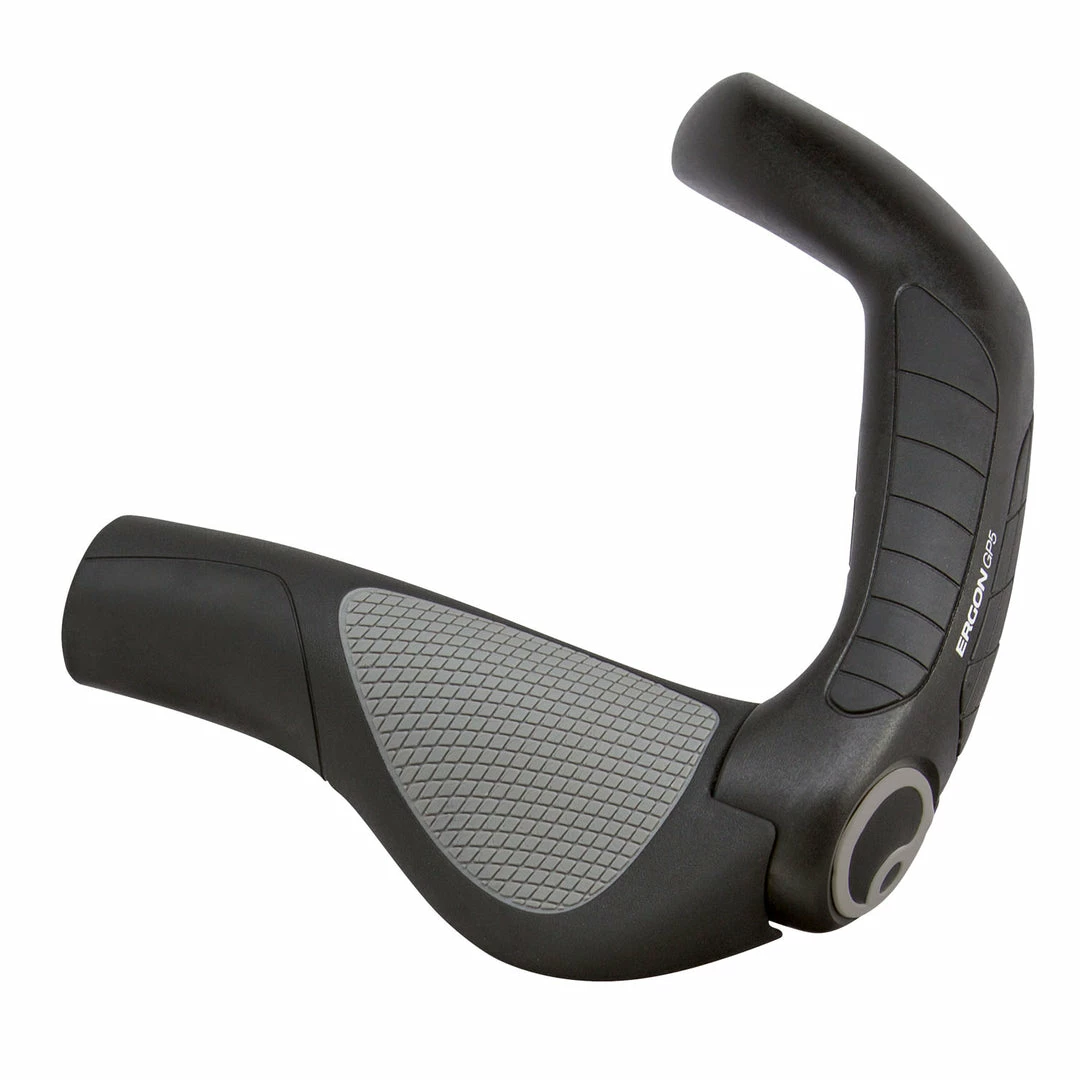Brand new 🎉 Ergon GP5 - Ergo Lock On Grips With Bar End ✔️ 5 Ergon GP5 - Ergo Lock On Grips With Bar End