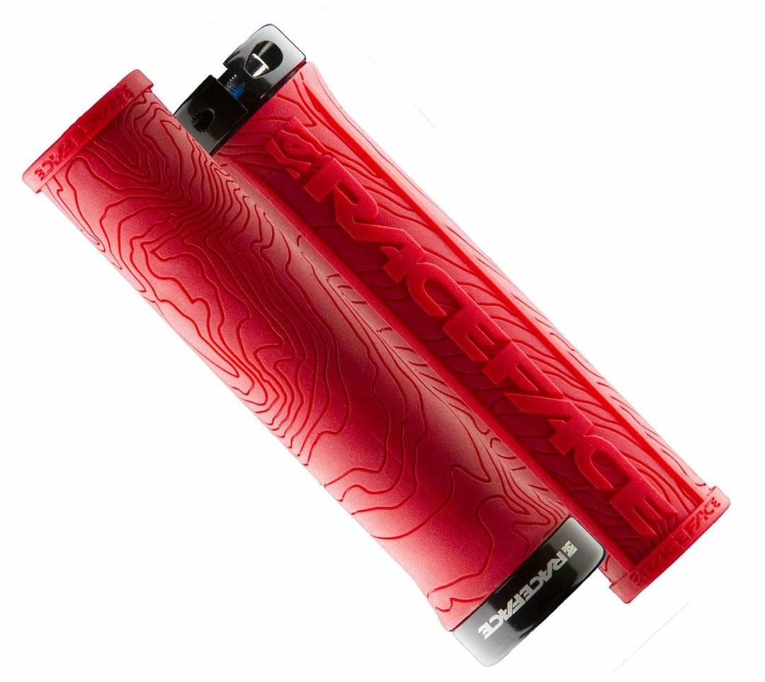 Outlet 😉 Race Face Half Nelson Lock On Mountain Bike Handlebar Grips Controls 🎉 7 Race Face Half Nelson Lock On Mountain Bike Handlebar Grips Controls