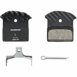 Shimano J05A-RF Resin Disc Brake Pads Alloy Back +Cooling Fins J03a Replacement Brakes