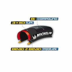 Wheels & Tyres Michelin Krylion 2 Endurance Road Bike Tyre Folding
